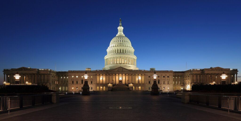 US Capitol building representing federal IRS tax matters
